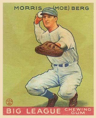 Moe Berg baseball card